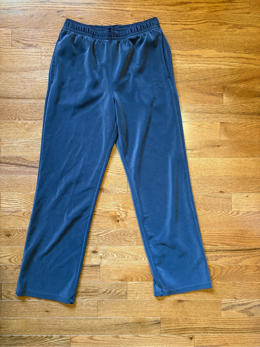 Women's Navy Blue Pull-On Track Pants